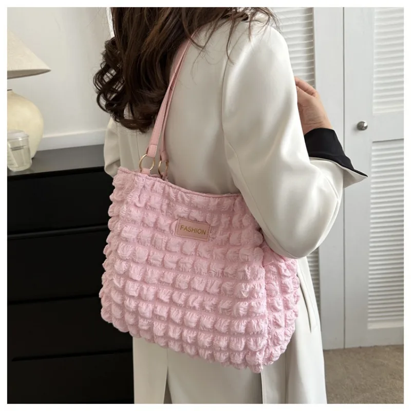 

Women's Shoulder Bag Fashion Fold Hand Bags Wallet Portable Tote Handbags Casual for Daily Commute