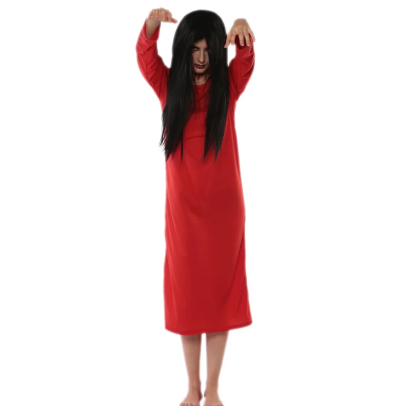 F1717 Adult Fancy Ghost Costumes Japanese Scary Movie Halloween Ghost Costume for Women