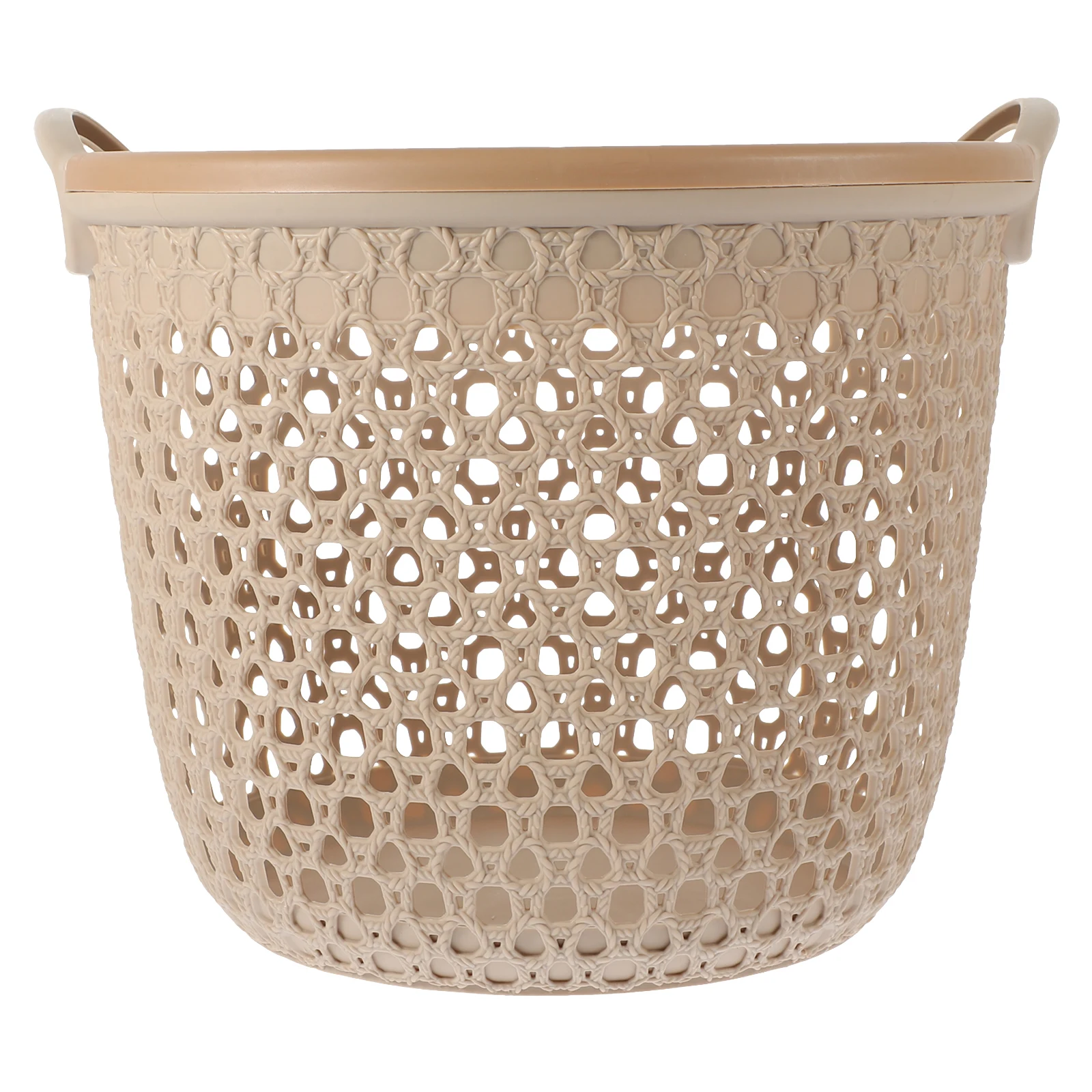 

Portable Waterproof Handled Laundry Basket for Clothes Storage Large Capacity Collapsible PP Material Bathroom Bedroom Dorm Use