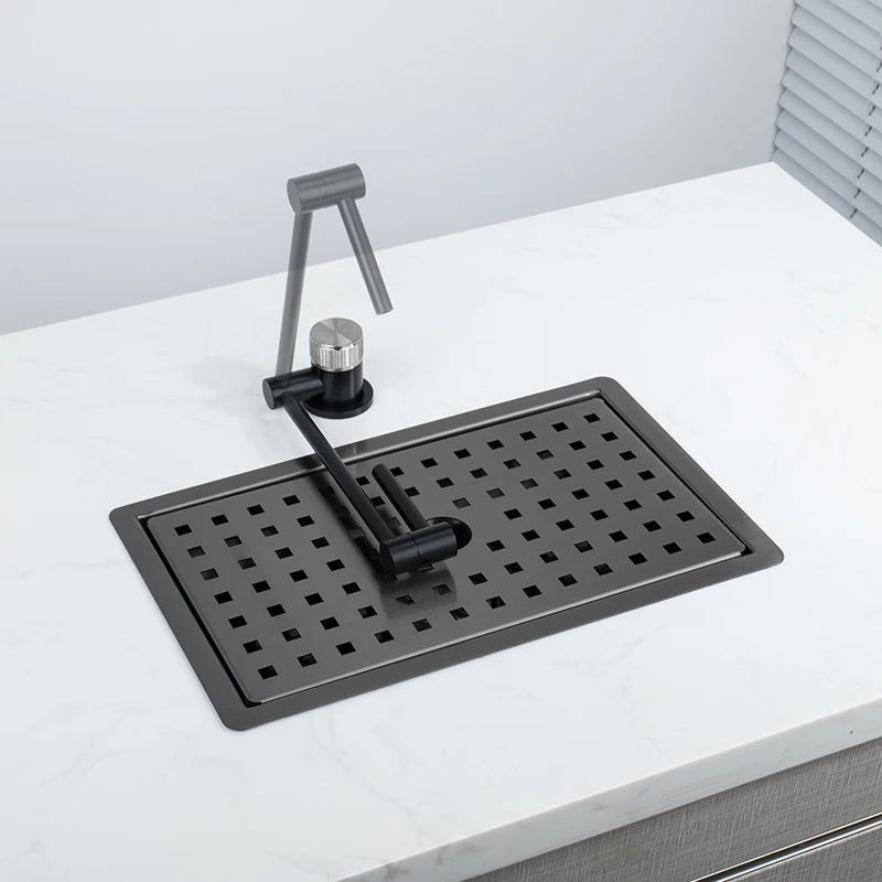 Taichung island terrace sink, shallow pool, pantry, invisible and concealed design