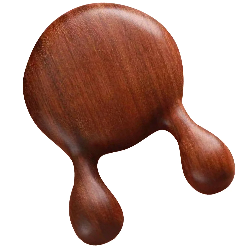

S Nose Scraper Gua Sha Tool Facial Reflexology Massager Wooden Stick for Nose Face Body Slimming Promotes Circulation