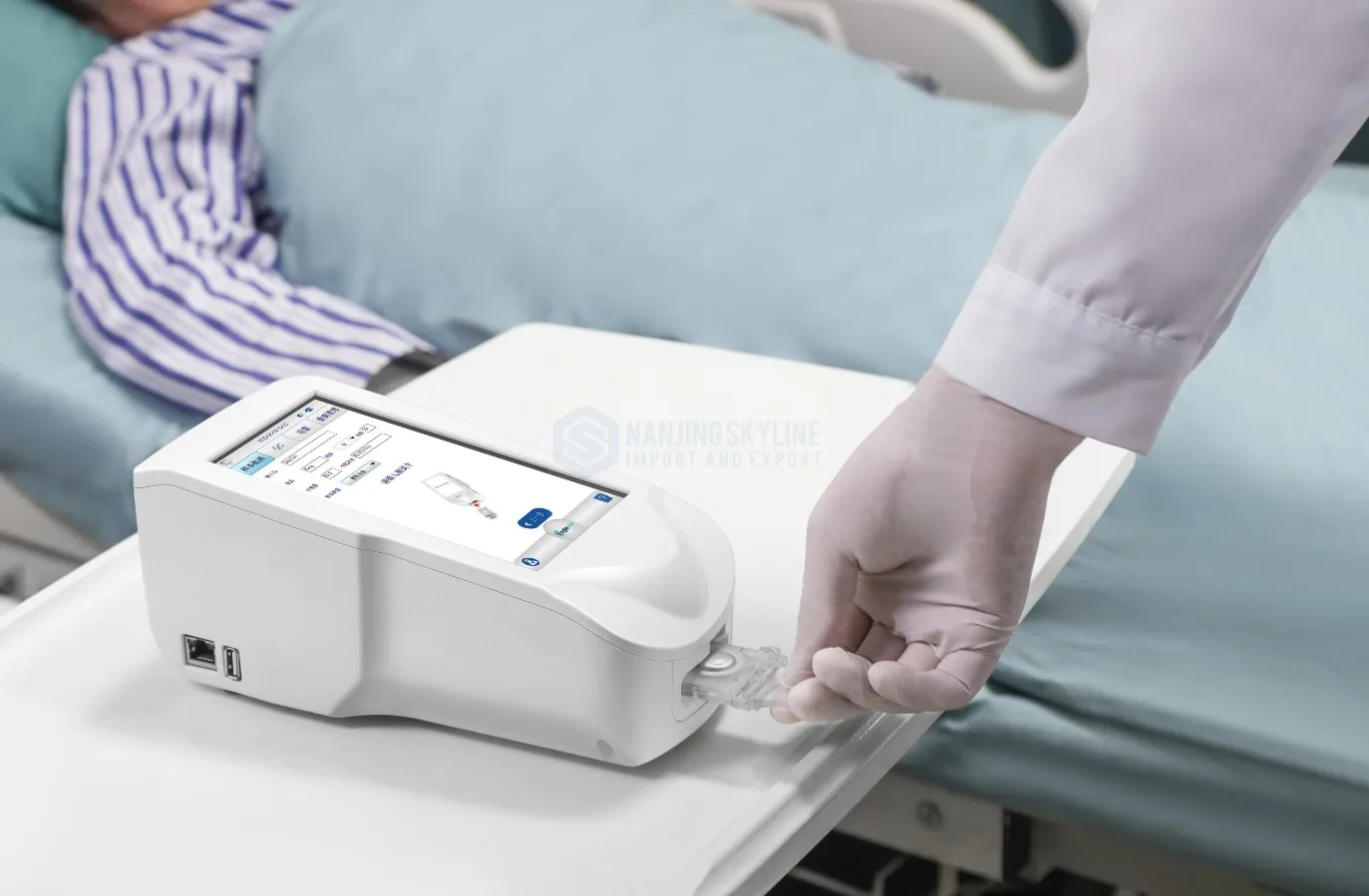 Electrolyte Analyzer easy operation machine for hospital use