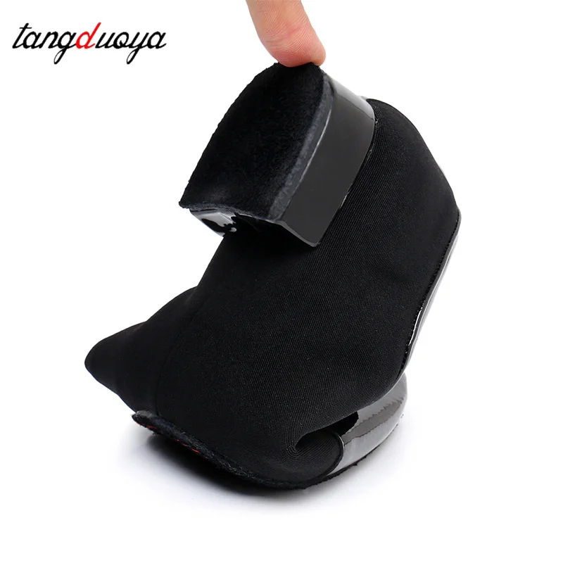 Sepatu Dansa Latin Dansa Ballroom Sepatu Latihan Kain Oxford Bersol Lembut Sepatu Dansa Sosial Cha Cha Samba Latihan Dewasa