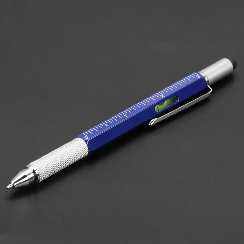 

in 1 Level Meter With Scale Capaciative pen Pen Tool Ballpoint Pen Flat-blade Screwdriver Cross Screwdriver Replacement refill