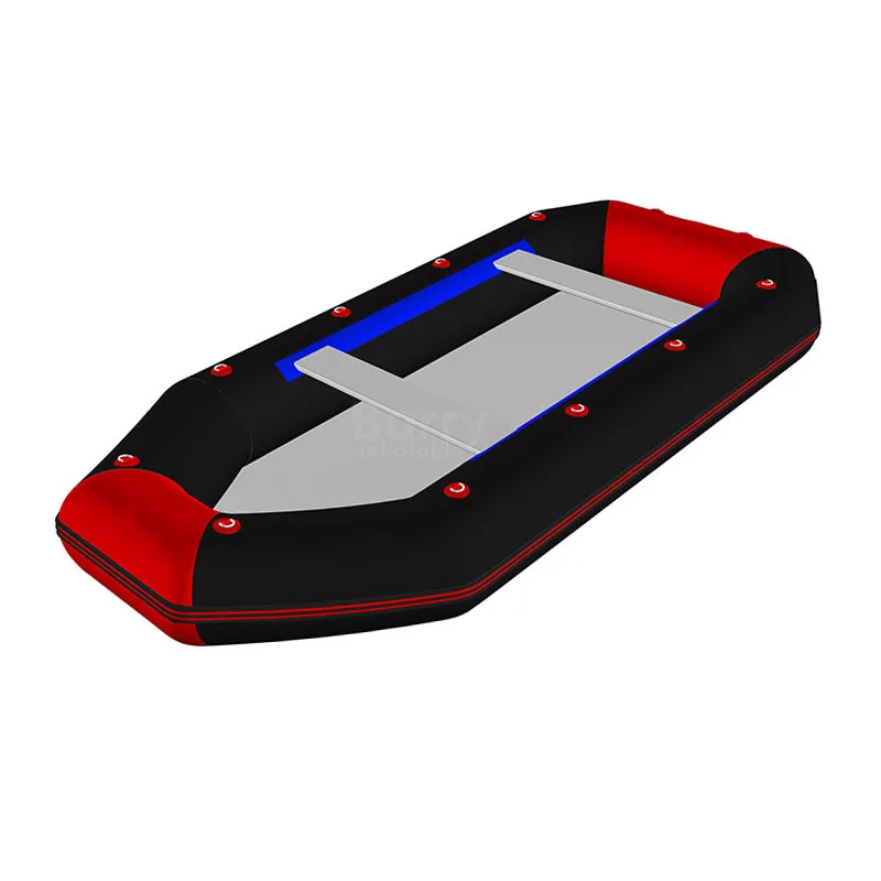 2023 Multi Functional Drop Stitch PVC Infla  Rescue Life Fishing Raft Drifting Boat with Motor Mount