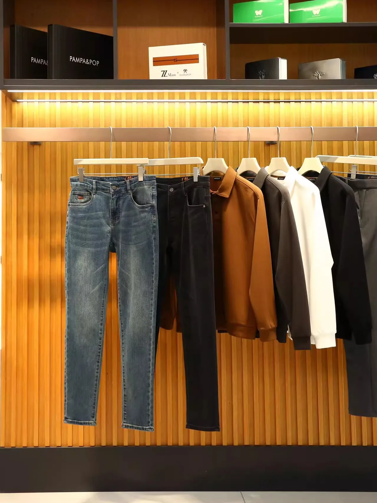 

Z Series Luxury High-End Enzyme Waed Lycra Elastic Men's Jeans Casual Faionable Autumn Winter Breathable Wear Resistant S...