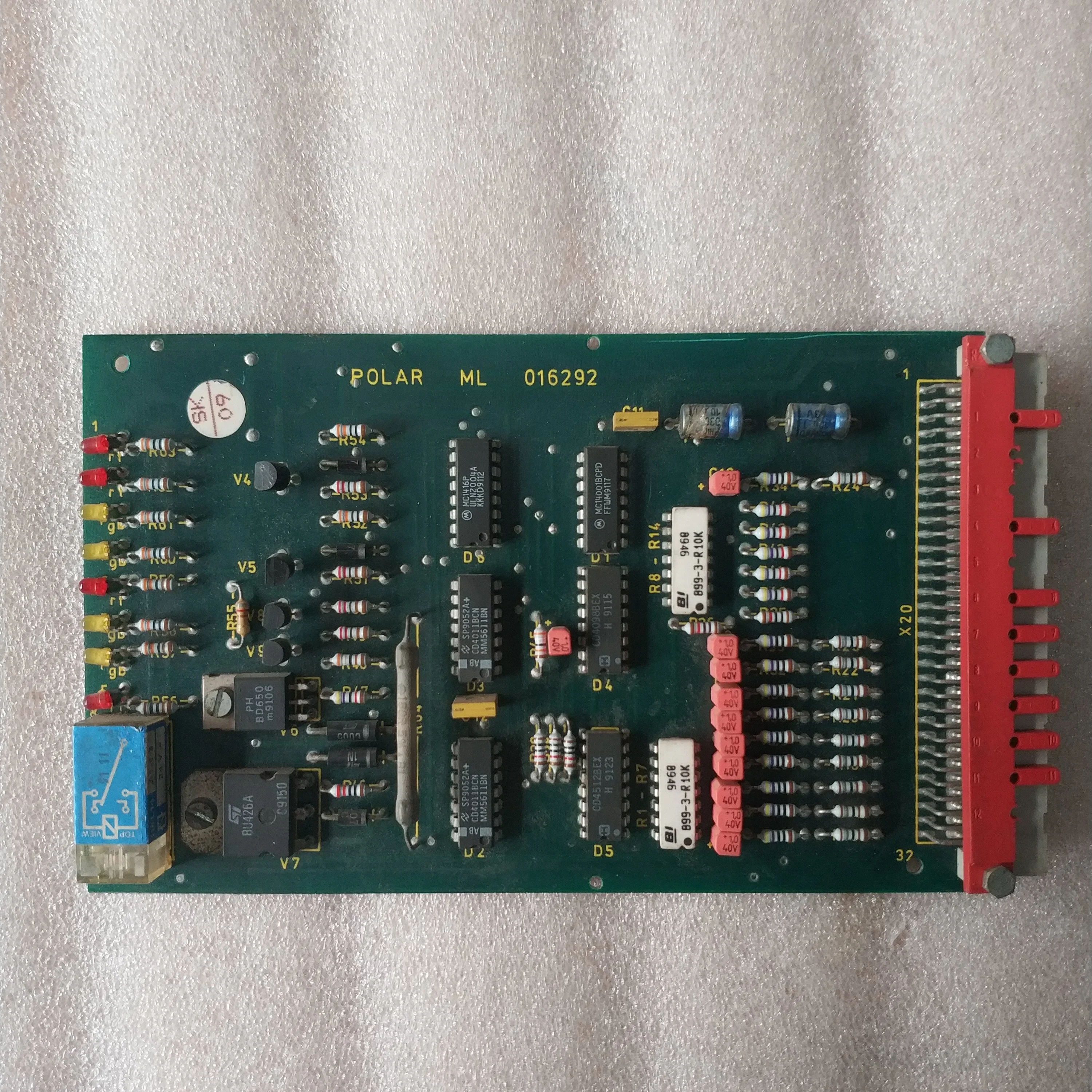 Original 90% new Guillotine paper cutter PCB  ML Main card ML 016292 circuilt board suit Polar 92 115 137 155 Polar E/EMC/XT