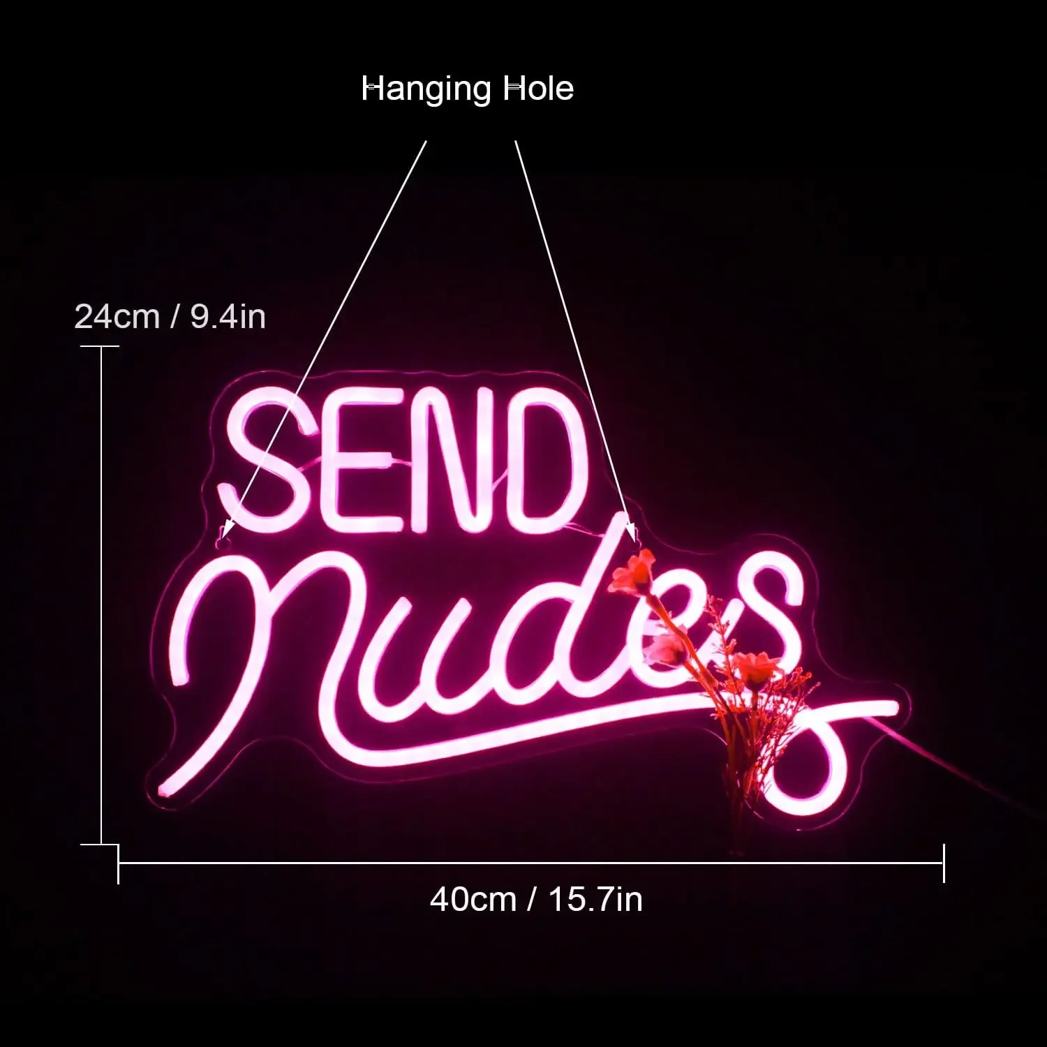 USB تضيء علامات النيون لديكور الجدار ، وإرسال العراة ، لافتات كلمات غرفة النوم ، الديكور للغرفة ، الكهف ، البيرة ، بار ، المنزل ، حانة ، الهدايا #2