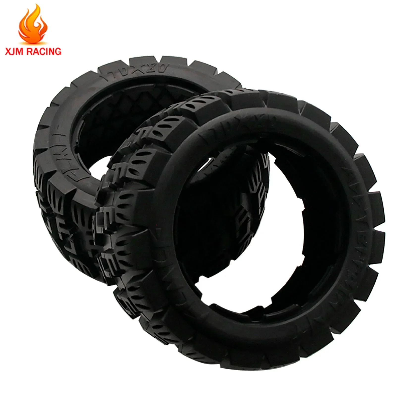 High Quality Rear or Front  All Terrain Super Wear-resistant Tire Skin for 1/5 Hpi Rovan Rofun Km Baja 5b Ss Buggy Rc Tyre Parts