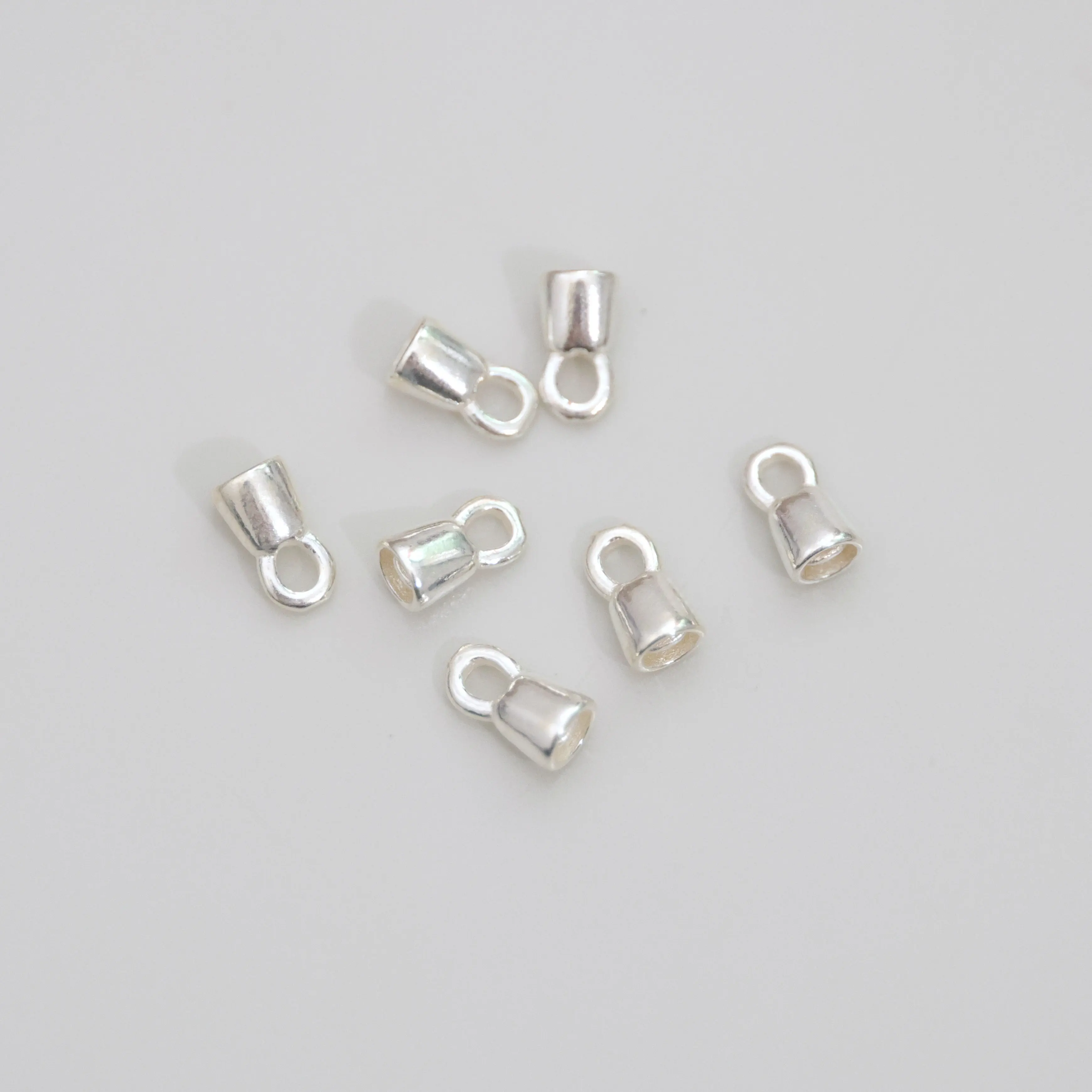4pcs 100% Solid 925 Sterling Silver Hooks Connector for DIY Beads Bracelet Necklace Making Jewelry Finding JQ0086