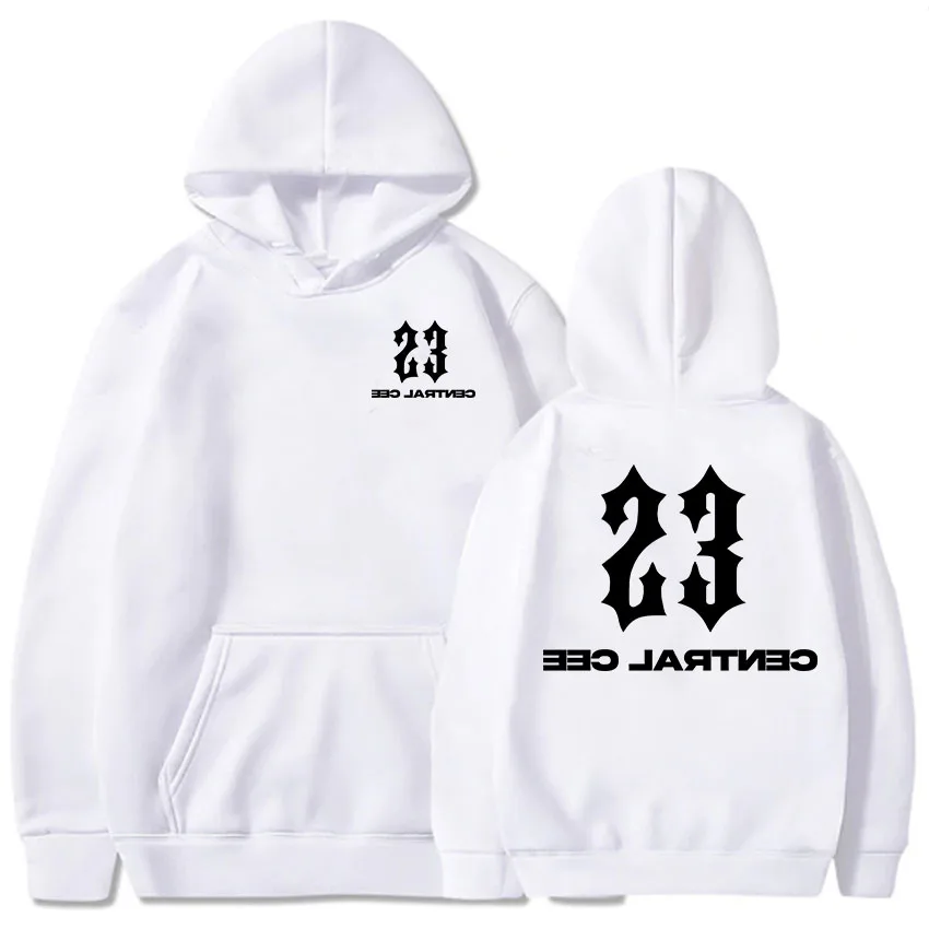 

New Fashion Hip Hop Streetwear Unisex Men Clothing 23 Central Cee Printing Hoodies CAN'T RUSH GREATNESS New Album Sweatshirts