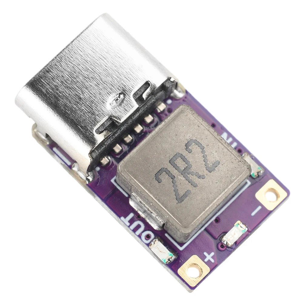 Type-C 5V 2.4A Lithium Battery Charge Discharge Module Boost Buck Converter Step Up/Down Power Module Charging Protection Board