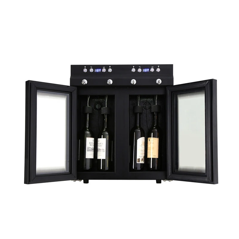 SC-4P double temperature constant fresh-keeping commercial wine refrigerated wine dispenser Wine cabinet Ice wine machine