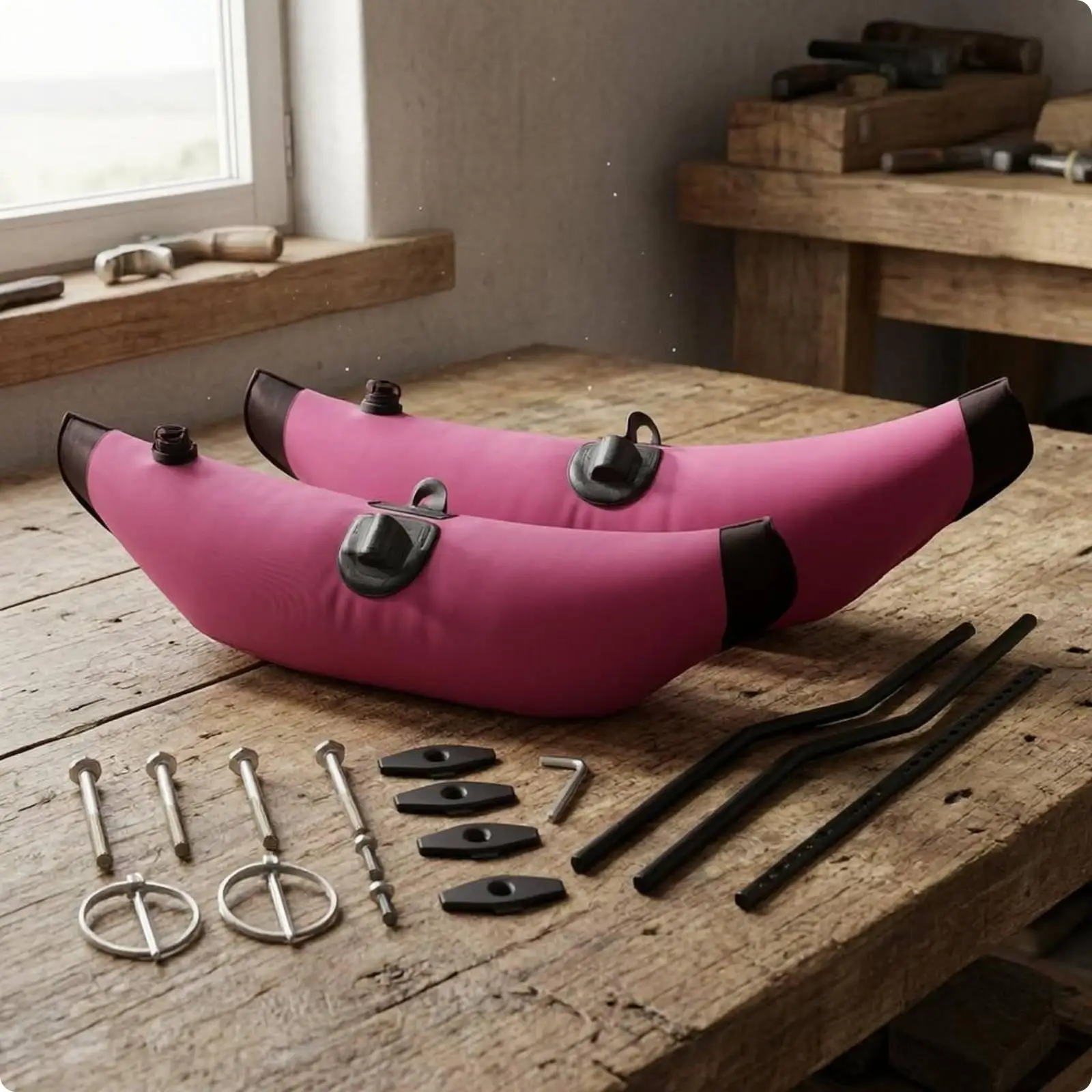 Kayak Outrigger Stabilizer Mounting Hardware Inflatable Kayak Stabilizer Reinforced