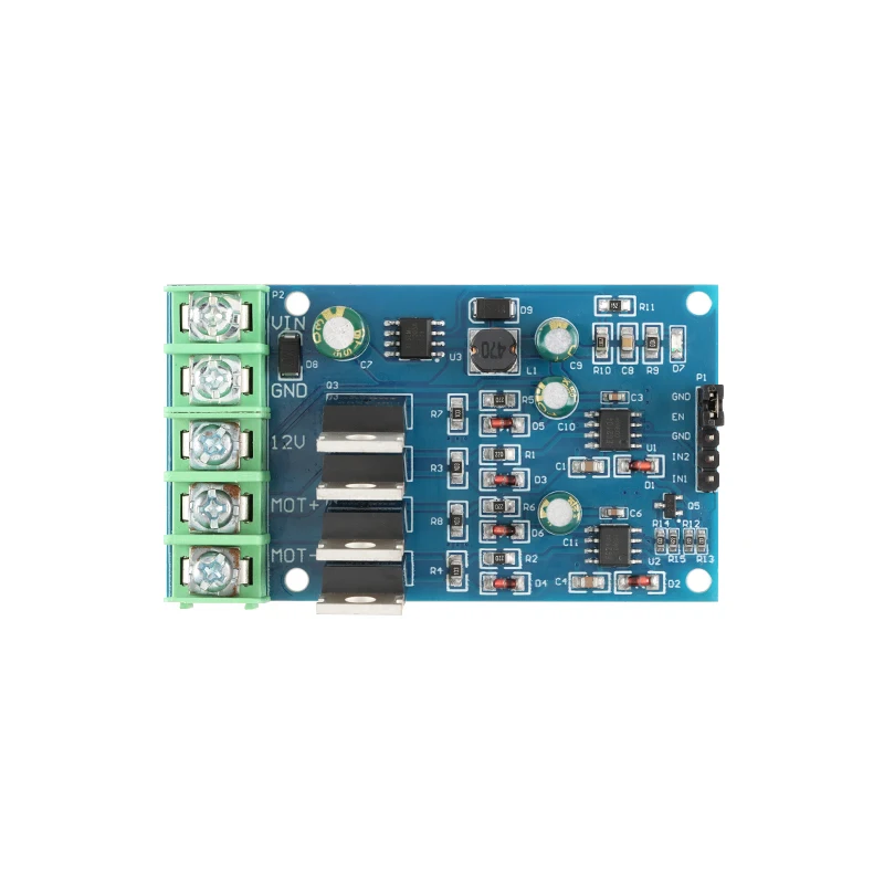 170W High Power H Bridge Motor Driver Module NMOS with Brake Foward and Reverse PWM Duty Cycle Motor Speed Control DC 5-30V