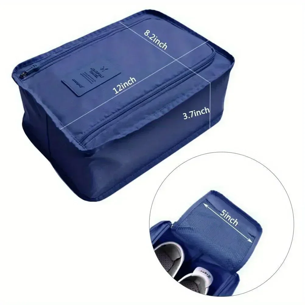 1/2/3Pcs Portable Shoe Bags Travel Holds Multifunction Waterproof Folding Storage High Capacity Shoe Pouch Organizer