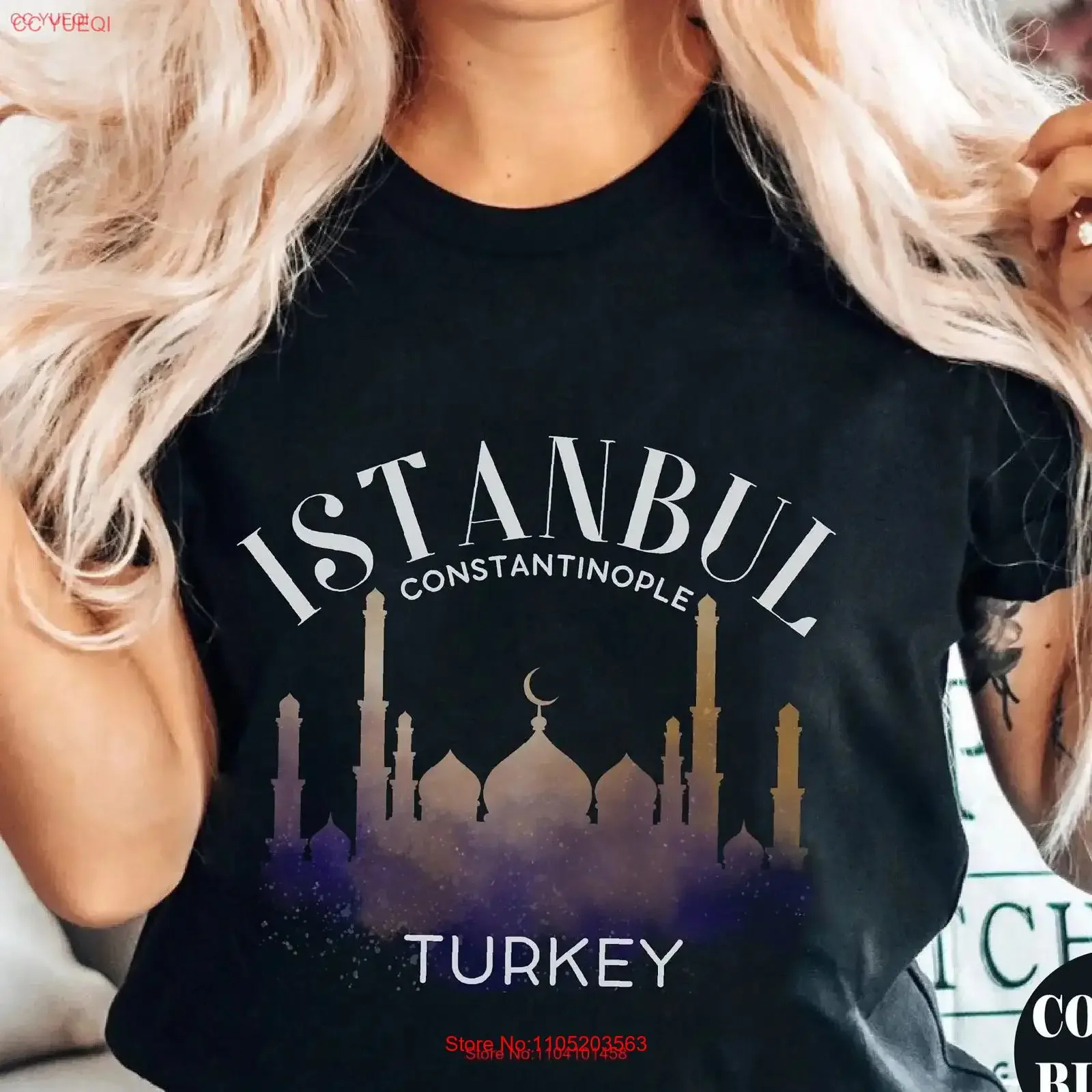 Istanbul shirt tee sweaT T crewneck pullover Turkey gifts souvenir Turkish apparel cloting men women vintage Washed streetwear