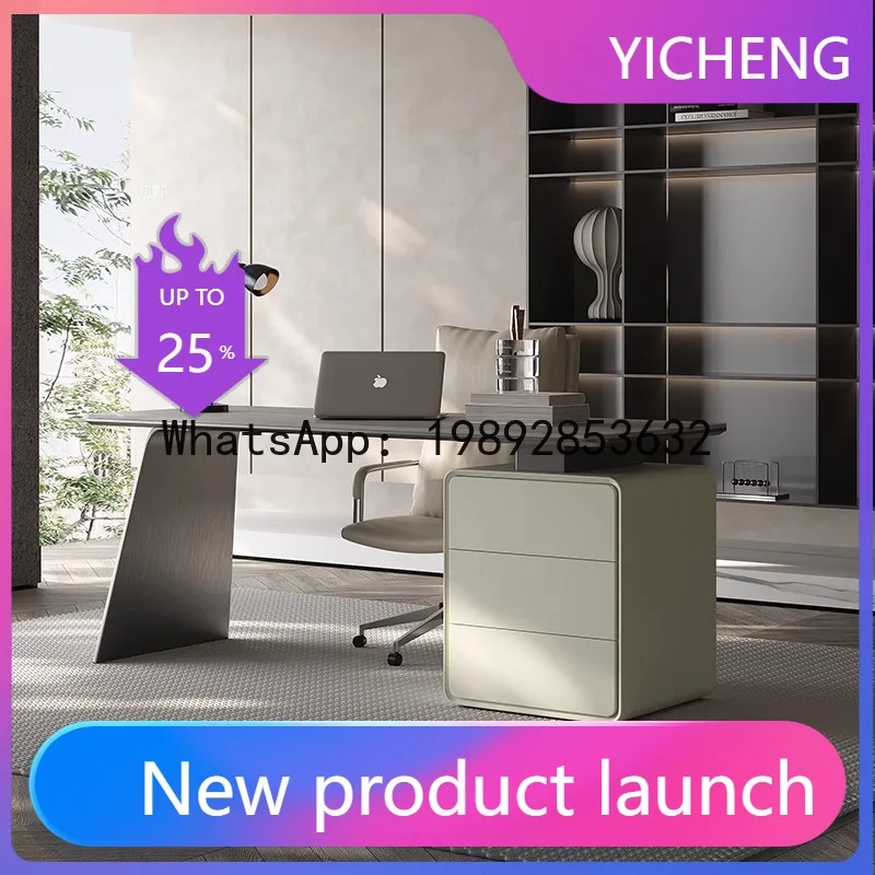 

Hys rock slab desk for home writing desk back study desk