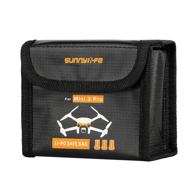 3 Sizes Battery Case For DJI Mini 3 Pro Safe Storage Bag Durable Fireproof Pouch Protective Box Radiation Protection