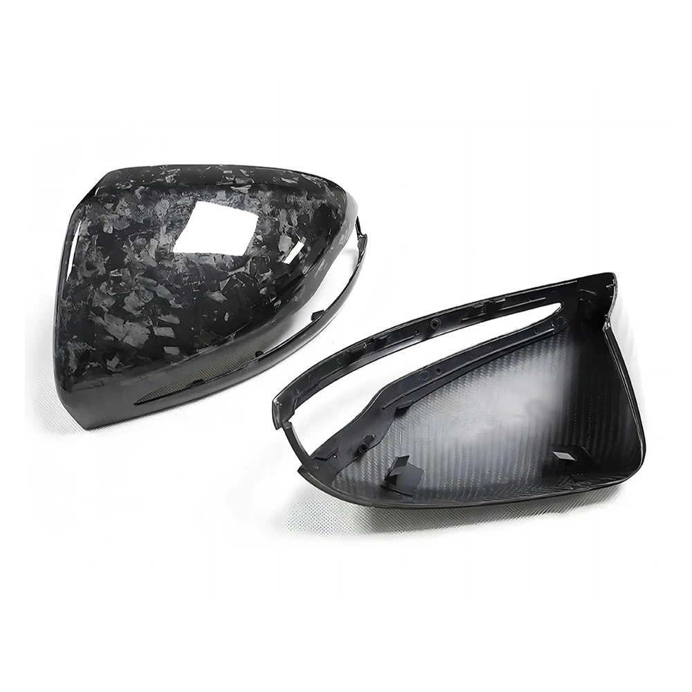 Replacement Rearview Side Mirror Covers Cap For Mercedes Benz W247 H247 X247 B GLA GLB Class Dry Forged Carbon Fiber Shell