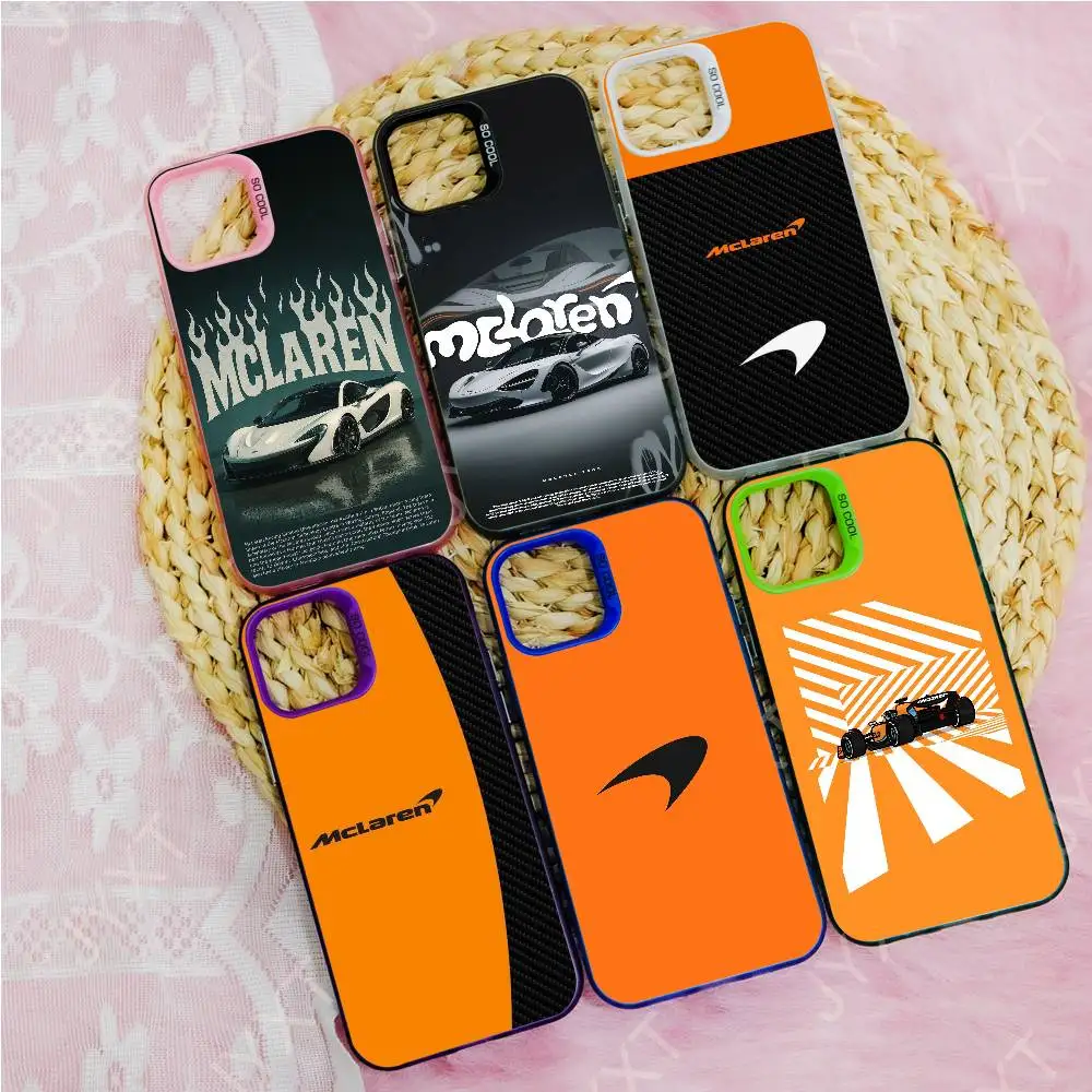 Sports Car McLarens Phone Case For Apple 11 12 13 14 15 16Pro Max Plus  Protect Plating Phone case - AliExpress 202192403