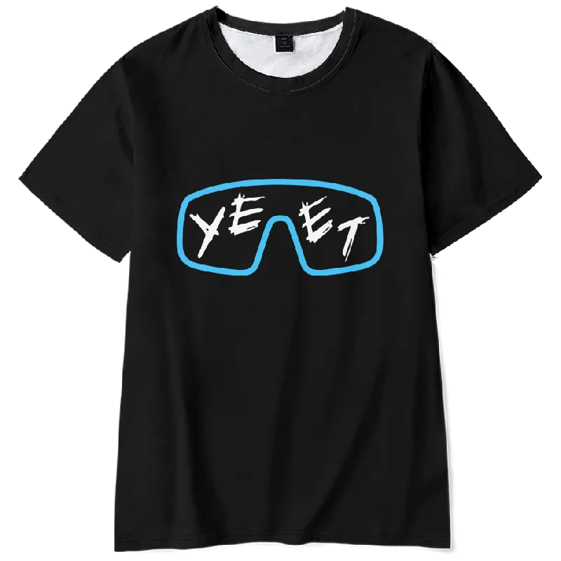 Jey Uso Yeet Logo T-Shirts Summer Women Men Fashion Casual HipHop Crewneck Short Sleeve T-shirts Casual HipHop Tee