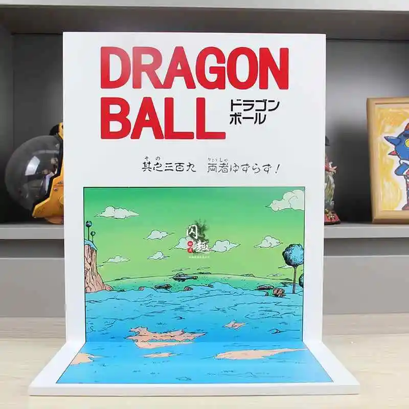 Anime Seven Dragon Ball Namika Title Page Background Board Wooden Ornament Animation Model Handmade Ornament