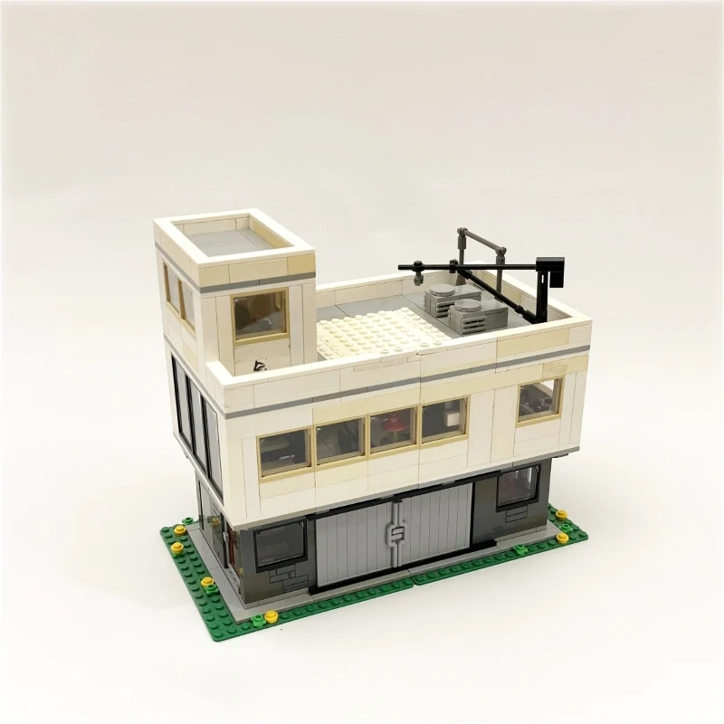 Filme e Arquitetura Série Modular Building Block, Montagem Modelo De Tijolo De Brinquedo, Presentes De Aniversário Infantil, Série Famosa