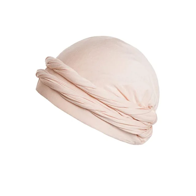 Vintage Turban für Männer Vintage Kopfwickel für Männer Stretch Modal und Satin Turban Schal Krawatte für Haare – Detail 9
