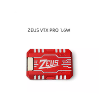 HGLRC Zeus VTX Pro 5.8G 1.6W Video Transmitter Pit/25/400/800/1600mW 40CH 20X20MM Hole/Built-in Microphone For Long Range FPV