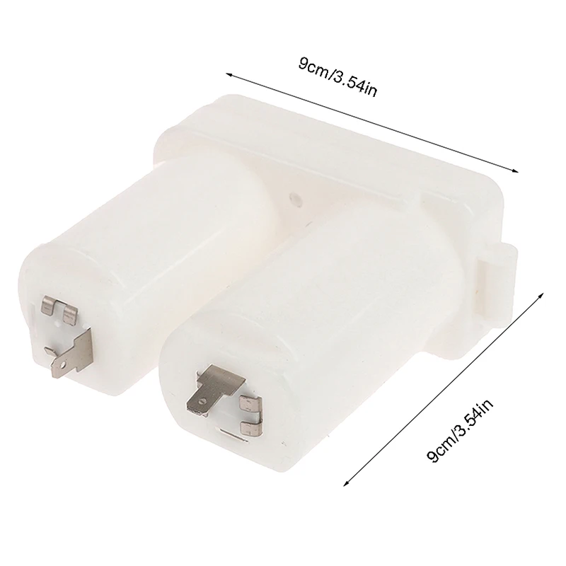 1 قطعة صندوق بطارية مزدوج عالمي لملحقات سخان مياه يعمل بالغاز أجزاء إمداد الطاقة البلاستيك مقصورات مزدوجة علبة البطارية
