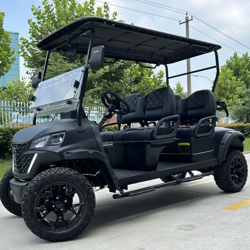 

5 кВт электрический пляжный багги четырехколесный автомобиль электрическая тележка для гольфа багги для продажи уличный легальный гольф-кар 2-местная тележка для гольфа