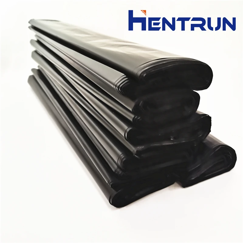 ESD الاستاتيكيه كيس قمامة 80*100 سنتيمتر كيس قمامة أسود كبير 0.05 مللي متر سمك قوي دائم مادة البولي ايثيلين للإلكترونيات الاستهلاكية #5