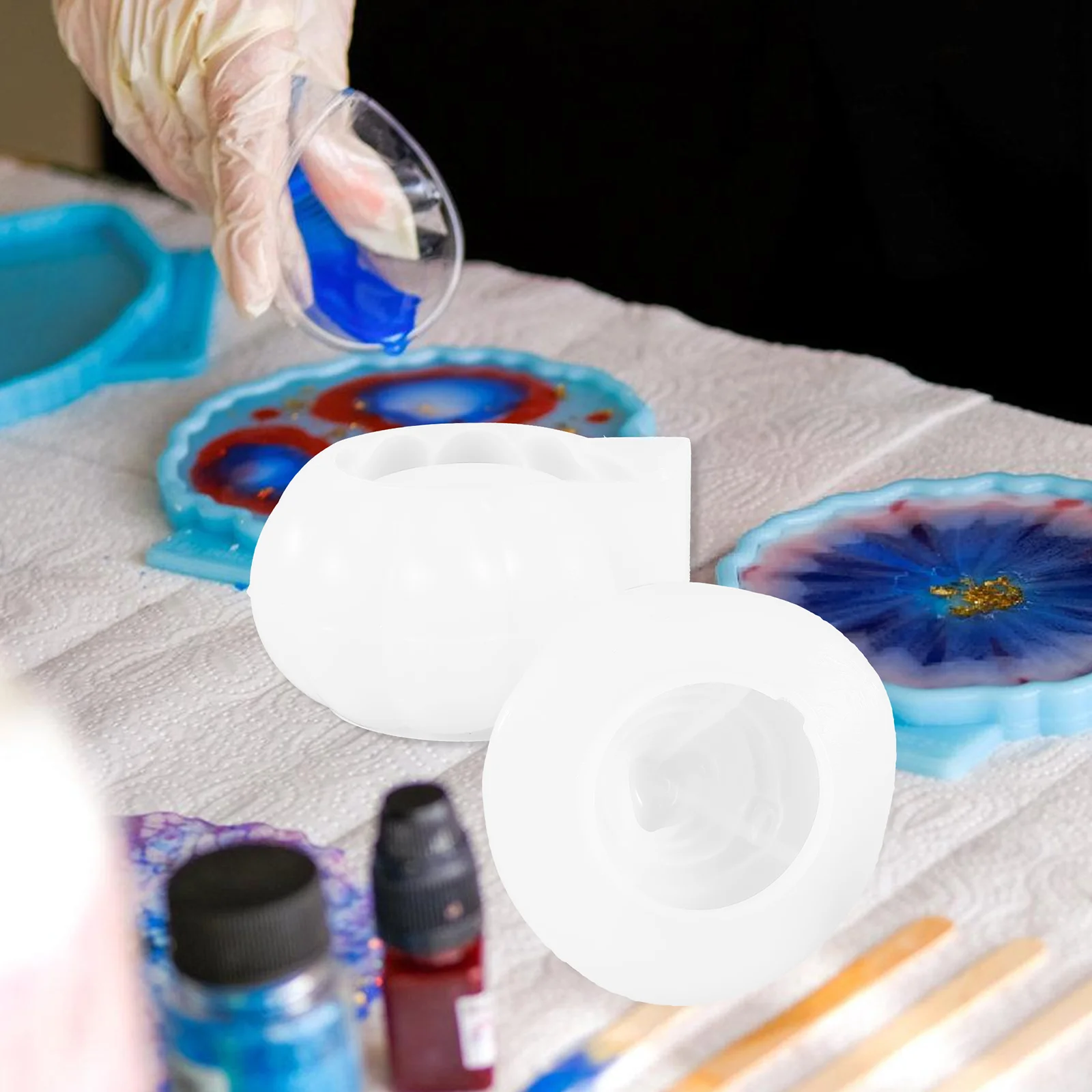 

Halloween Silicone Halloween Pumpkin C y Jar Mold for DIY C y Jar Reusable Easy Pumpkin DecorAccessory