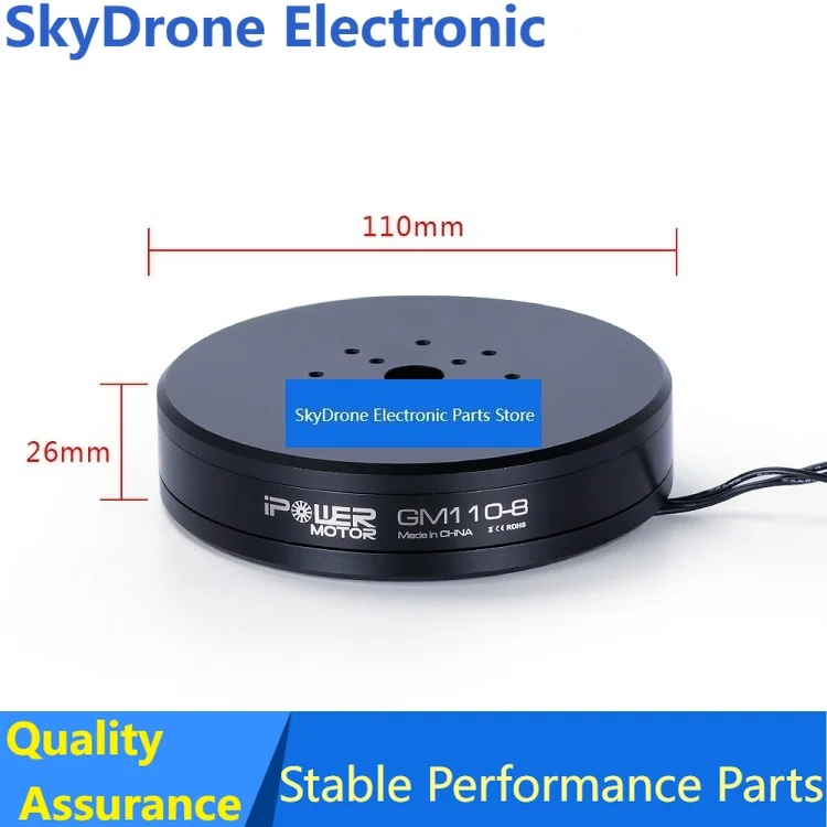 SkyDElIflight iPower Motor 24N28P GM110-8 GM110 150T Brushless Gimbal Motor For 5D2 / 5D3 Camera stabilization RC Drone