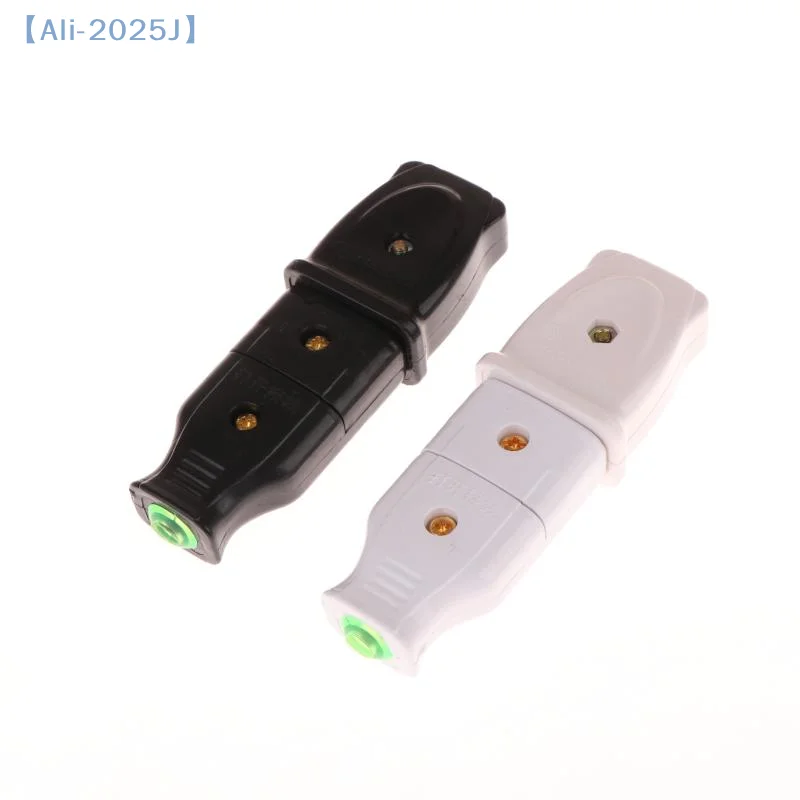 【J】1/5PCS Female Socket Type A Power Strip Connector America 2 Pole 10A Male US Wiring Plug Japan Rewirable Cable Convert Plug