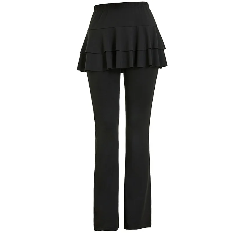 Soft and Comfortable Dance Pants Square Dance Suit Culottes Dance Suit Adult Latin Dance Trousers