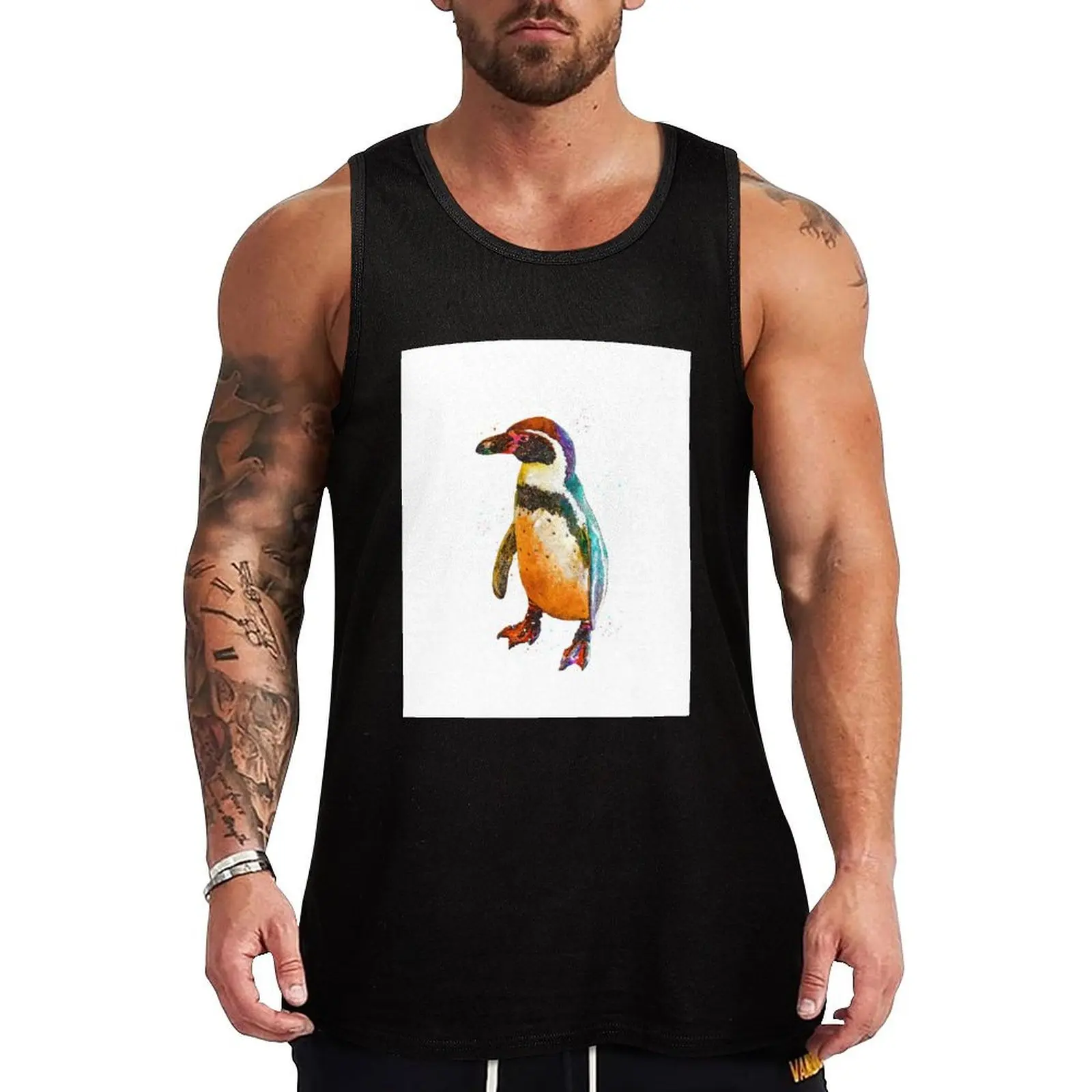 

Майка Humboldt Penguin, повседневная, легкая, базовая, без рукавов