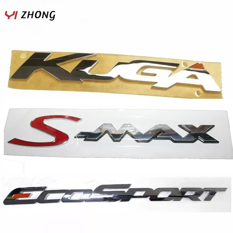 

8V41R42528AA эмблема номерного знака задней двери для Ford Kuga S-MAX Focus Mondeo ECOSPORT, внешние детали