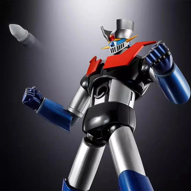 Bandai Genuine Collectible Figure Model GX-117 MAZINGER Z Enhanced KAKUMEI SHINKA SOUL OF CHOGOKIN Anime Action Toys Gift Kid