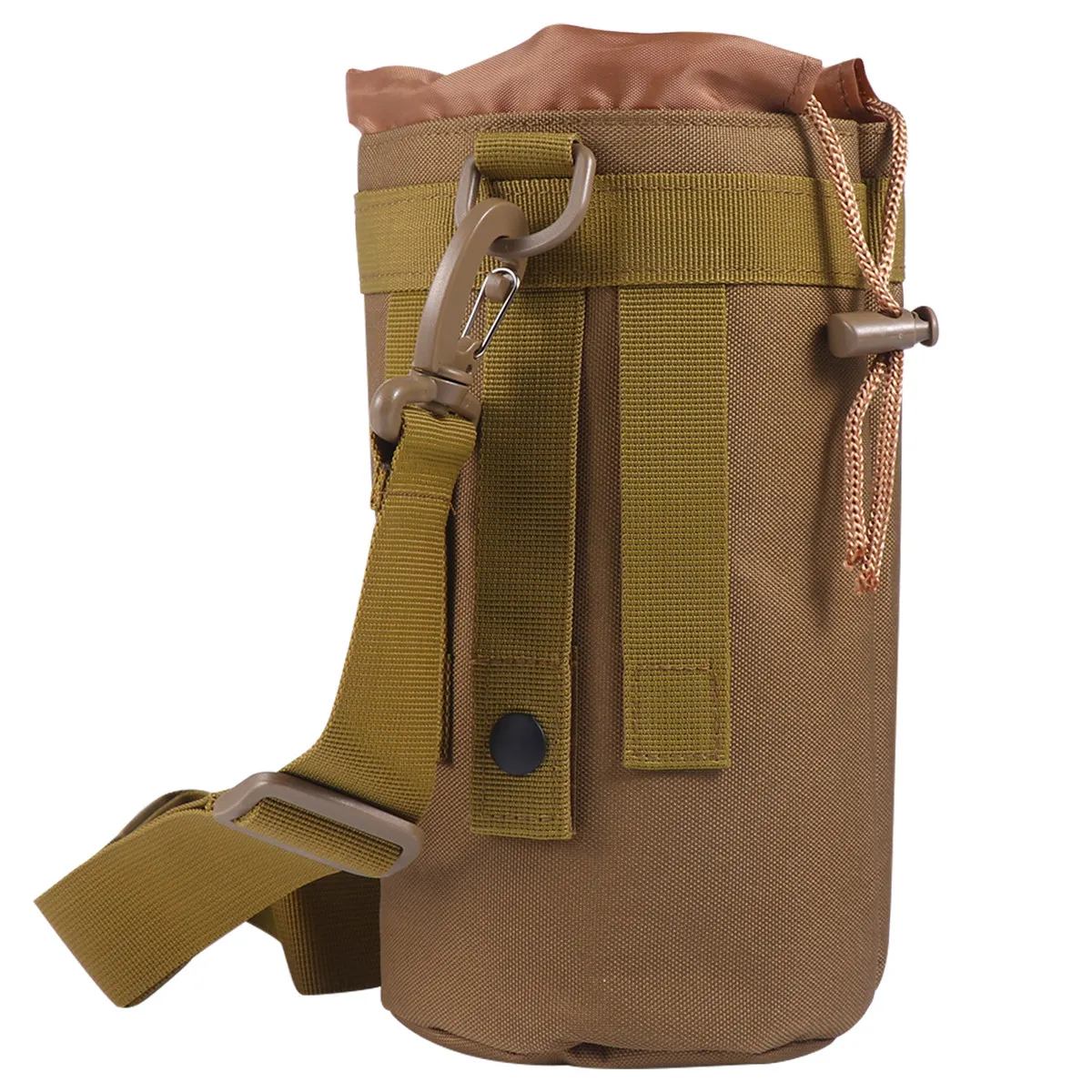 Bottle Bag Heavy Duty Wear Resistant Water Bottle Holder for Running Hiking Travel Outdoor Activities Adjustable Buckle