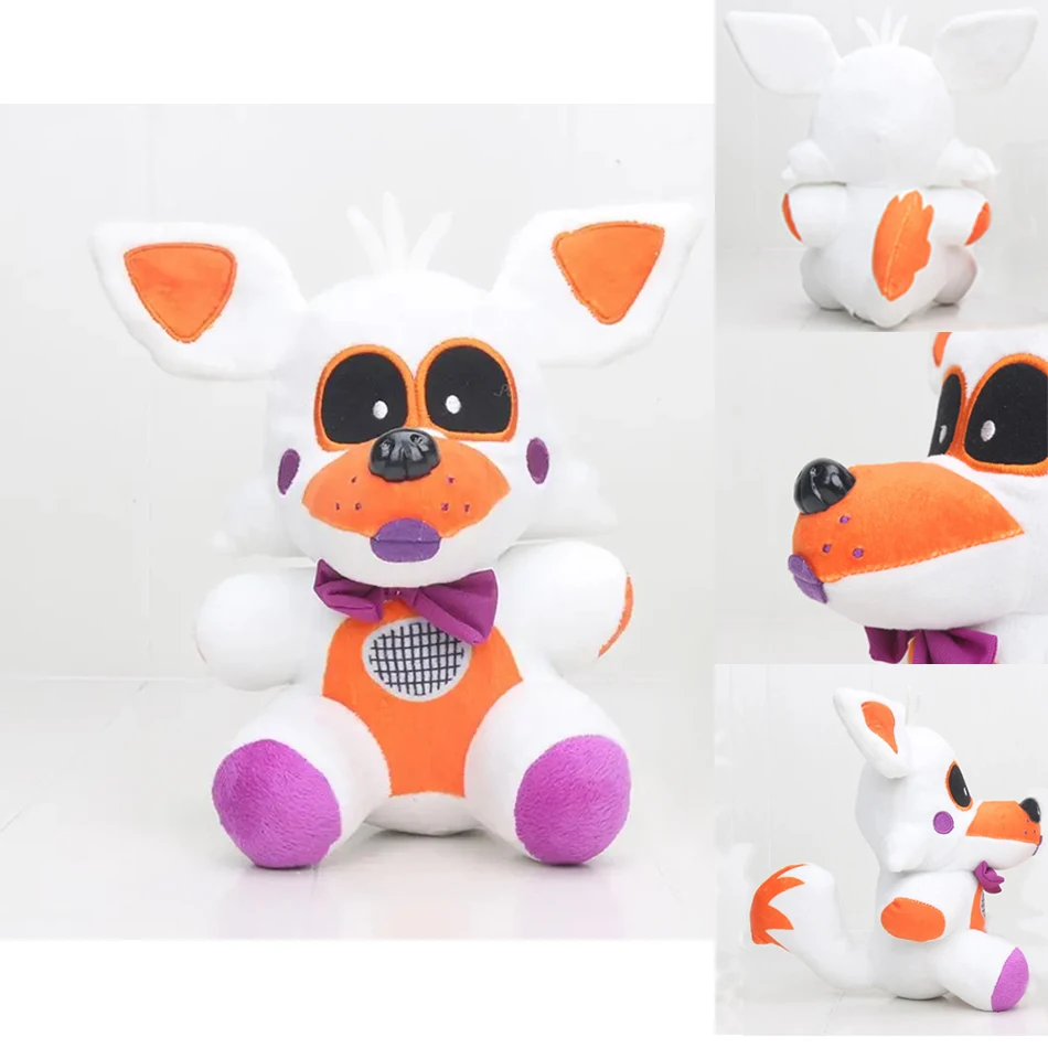 20cm FNAF Plush Toys Kawaii Freddys Animal Foxy Bonnie Bear Ribbit Stuffed Plush Toys In Stock Plush ​Birthday Gift For Kids AAA