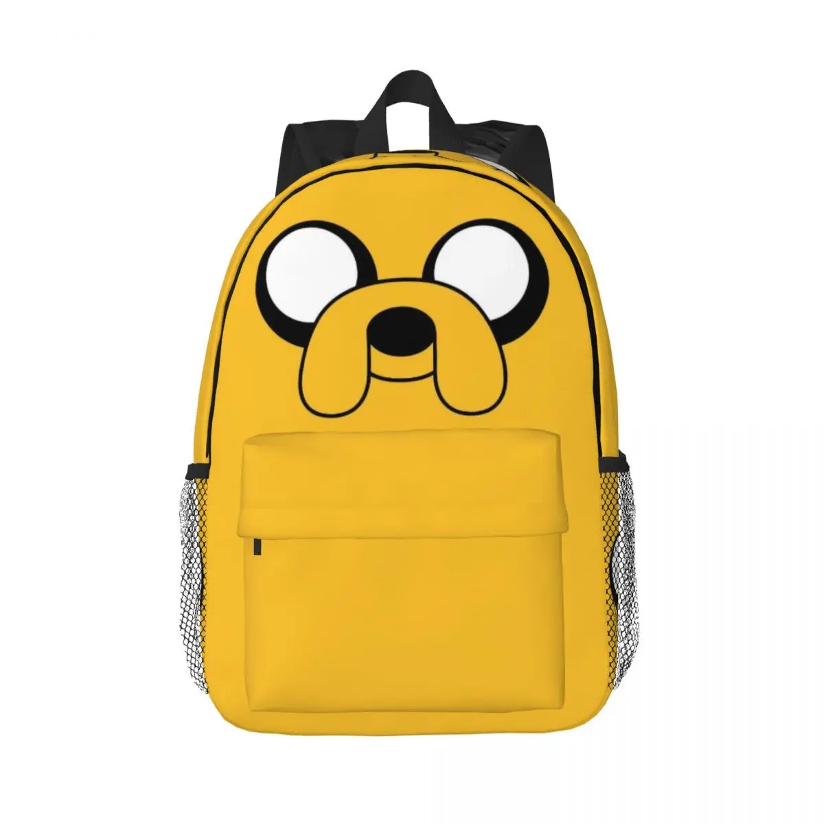 

For Girls Boys Large Capacity Student Backpack A-Adventure Time Jake Bmo Finn Lightweight waterproof Backpack 15inch