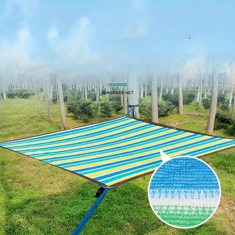

Солнцезащитная сетка для растений, подходит для теплиц и садов】 Эффективное затенение, равномерная вентиляция и защита растений Легко входит
