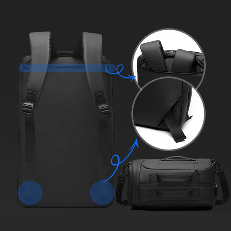 Bolsa de gimnasio impermeable resistente zapatero portátil para viaje - imagen 3