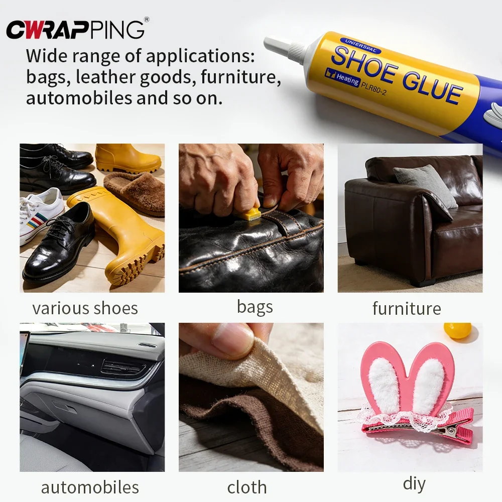 1/2/3/5PCS Super Strong Glue Shoes for Sneakers Boot Leather Fast Repair 60ml Universal Diy Transparent Liquid Glue Crafts Bond