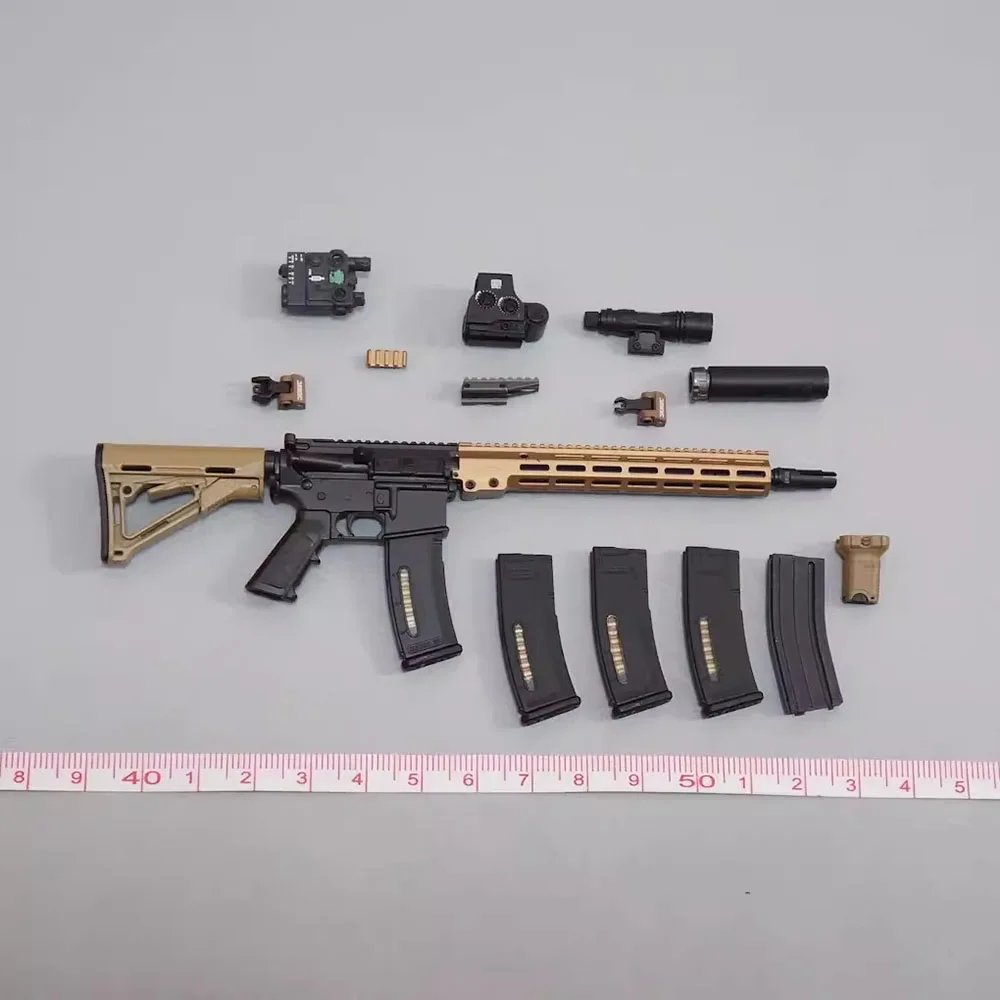 For Sale 1/6 Easy&Simple ES HRT06 HRT TEAM LEADER Operation Mini Toys Weapon Model M4 Clips Grip PVC Material For 12\