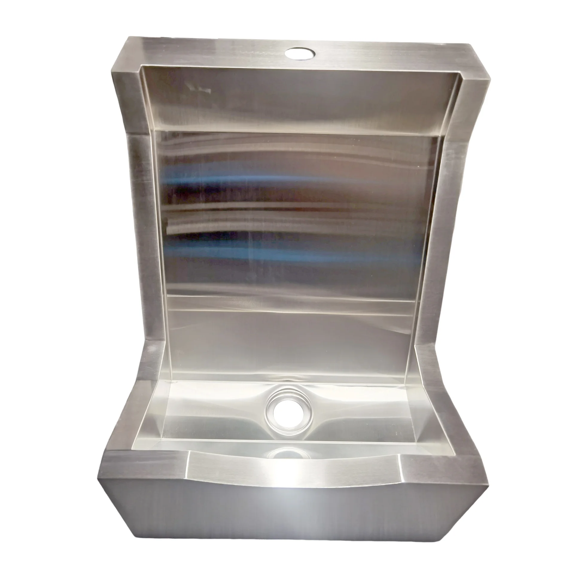 Fashion 304 stainless steel brushed Muslim Wudu foot sink