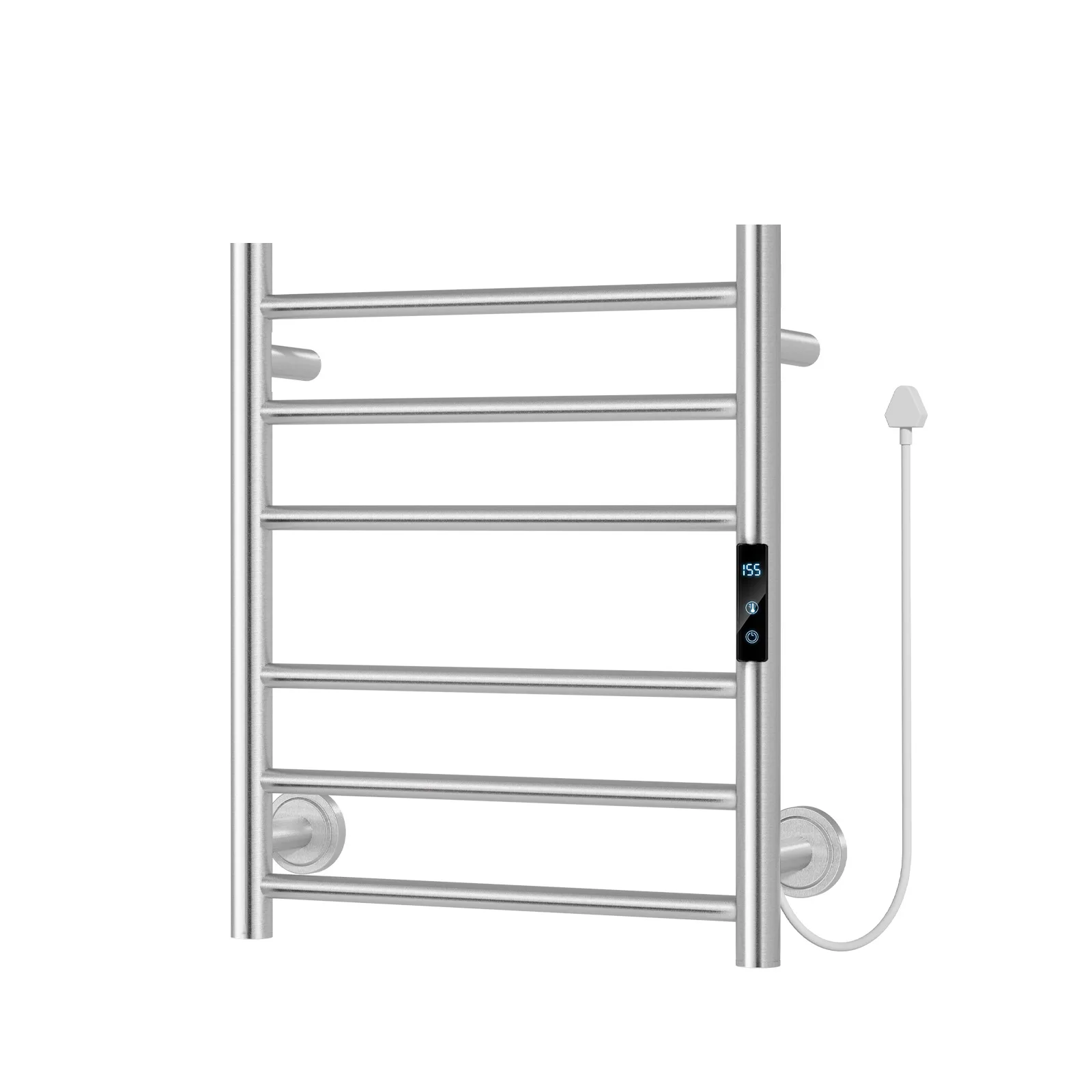 

Household electric towel rail hotel bathroom intelligent electric heating rack bath rack towel bar polishing