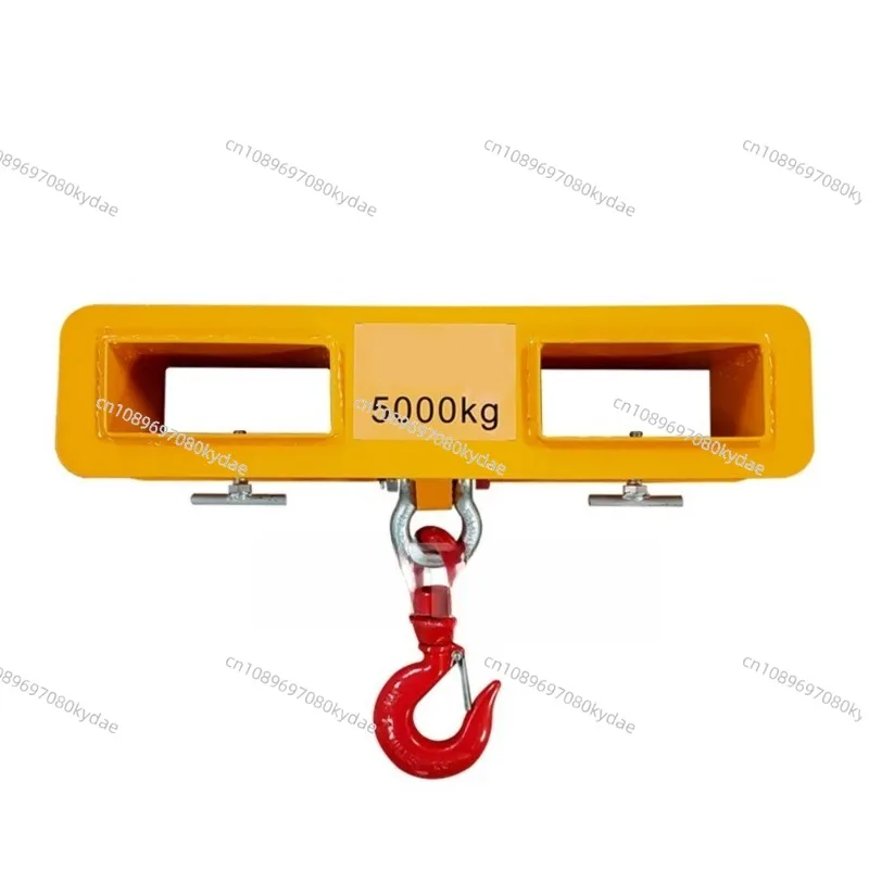 2T Forklift Lifting Hoist Swivel Hook Mobile Crane  0.5T 1T 2 Ton capacity lift Mobile Crane Attachments Heavy Duty Tool